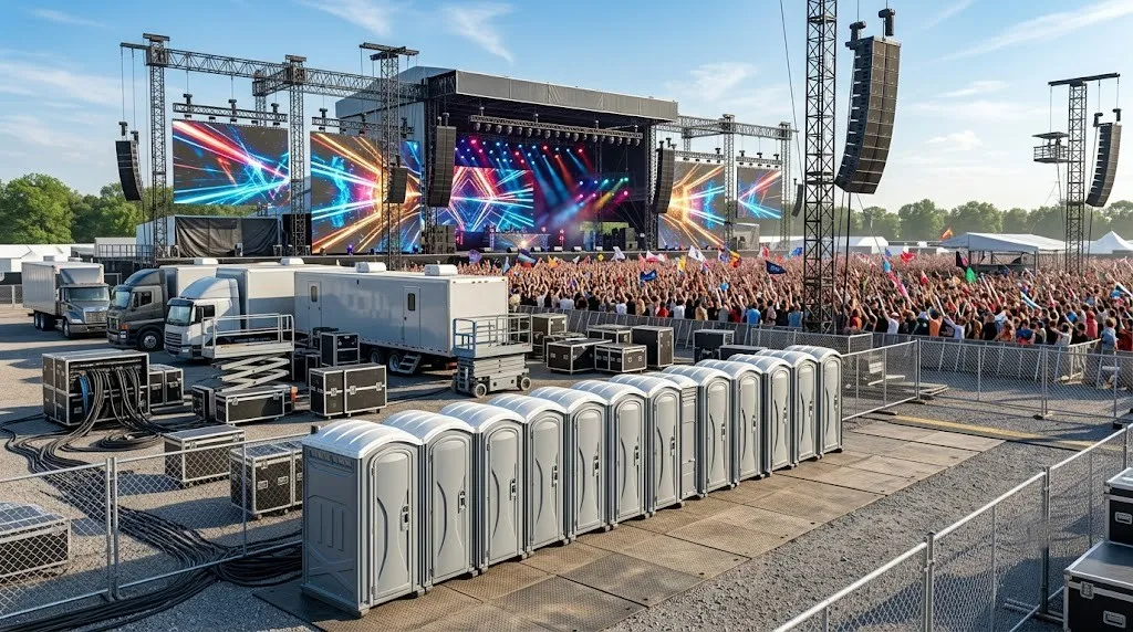 Concert Restroom Rental in Bayonne, NJ