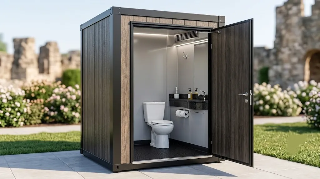 Deluxe Flushable Porta Potty in Bayonne, NJ