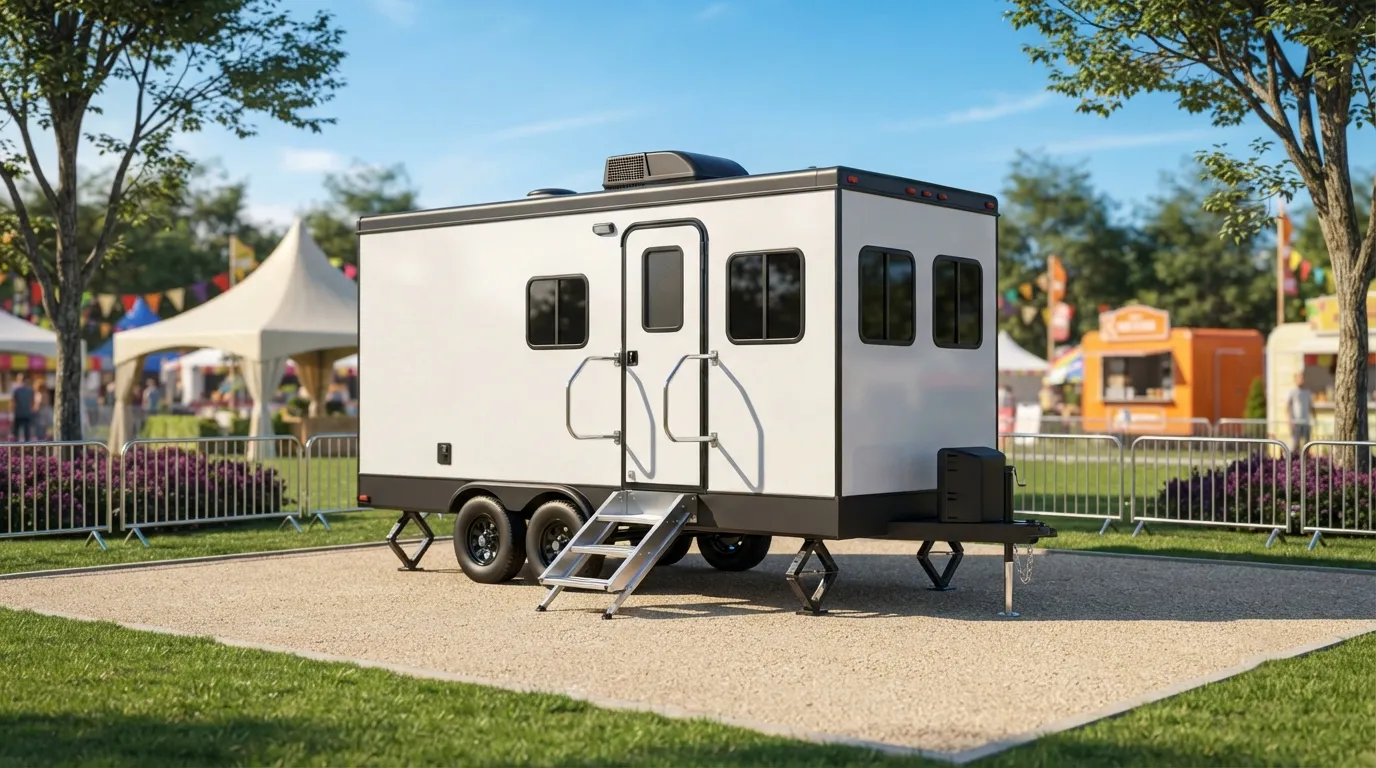 Restroom Trailer Rental Cost in Bayonne, NJ