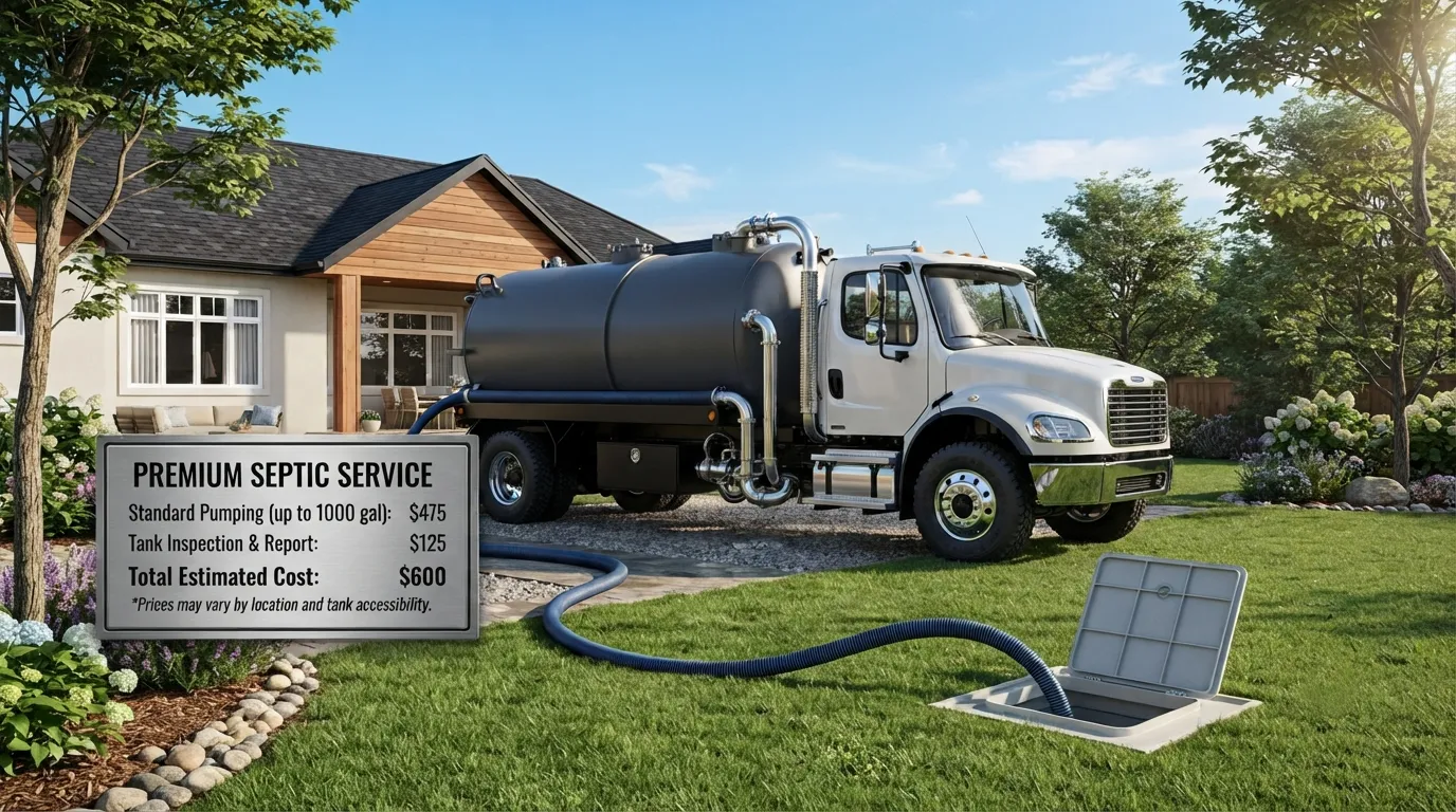 Septic Tank Pumping Cost in Bayonne, NJ